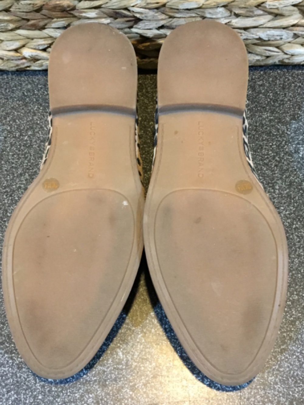 Lucky Brand Leopard Print Penny Loafers - Brown and Black - Picture 12 of 12